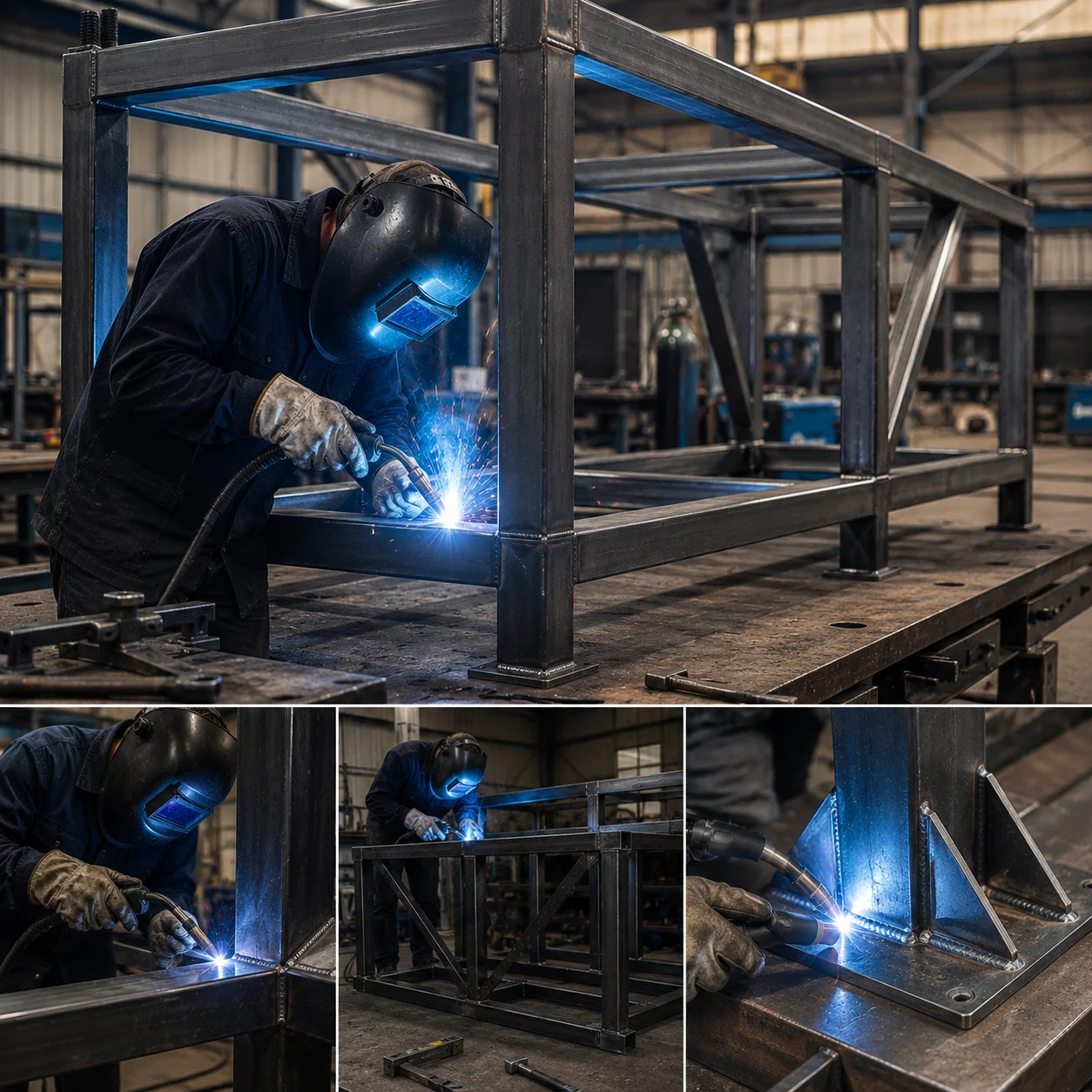 Assembly welding for custom fabrication projects