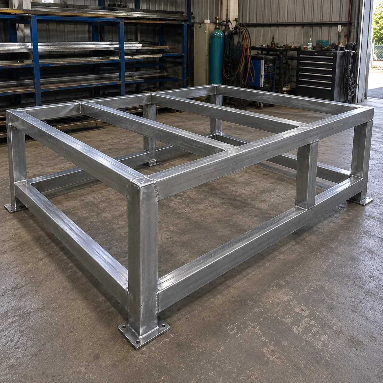 Custom steel frames