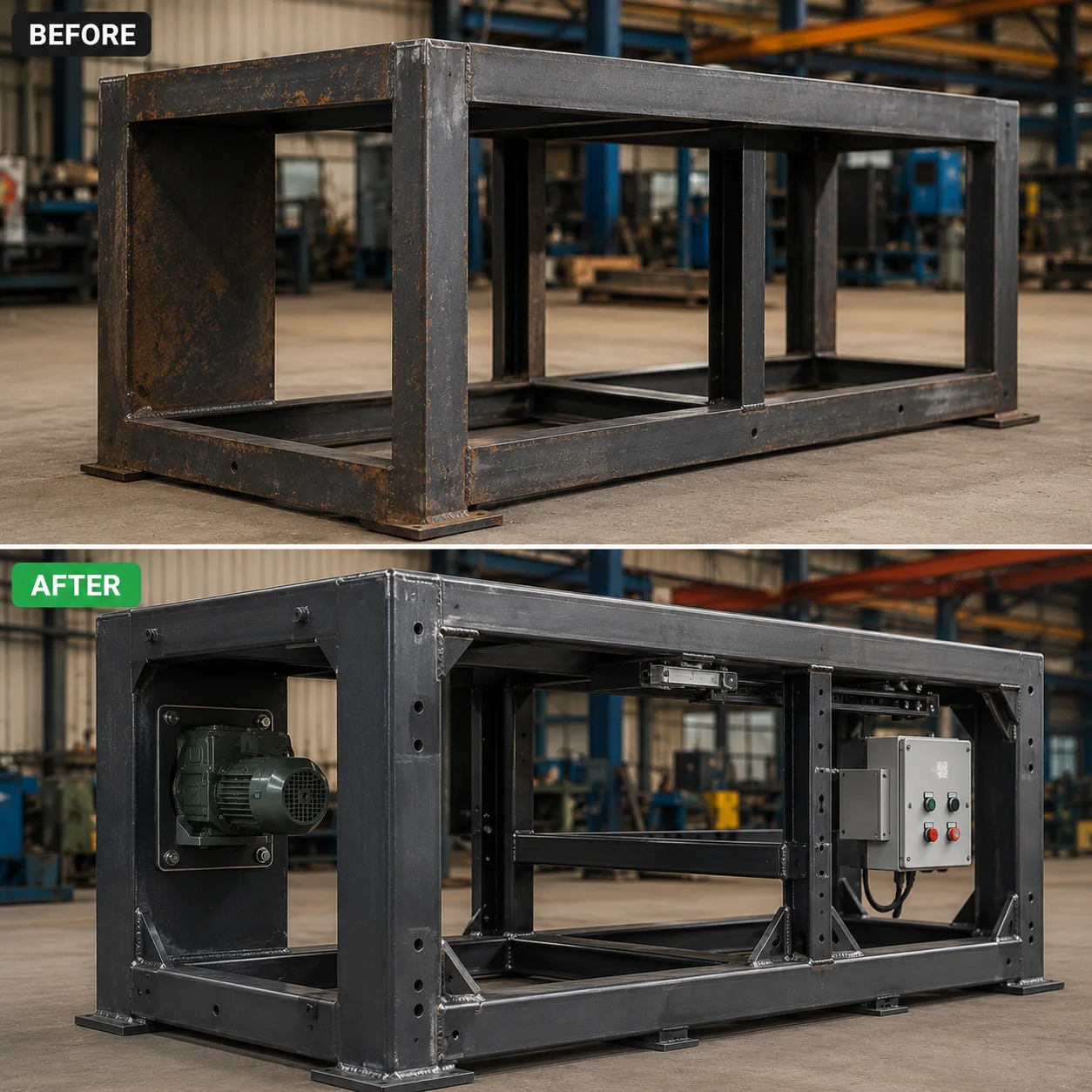 Modifications to fit new requirements or equipment
