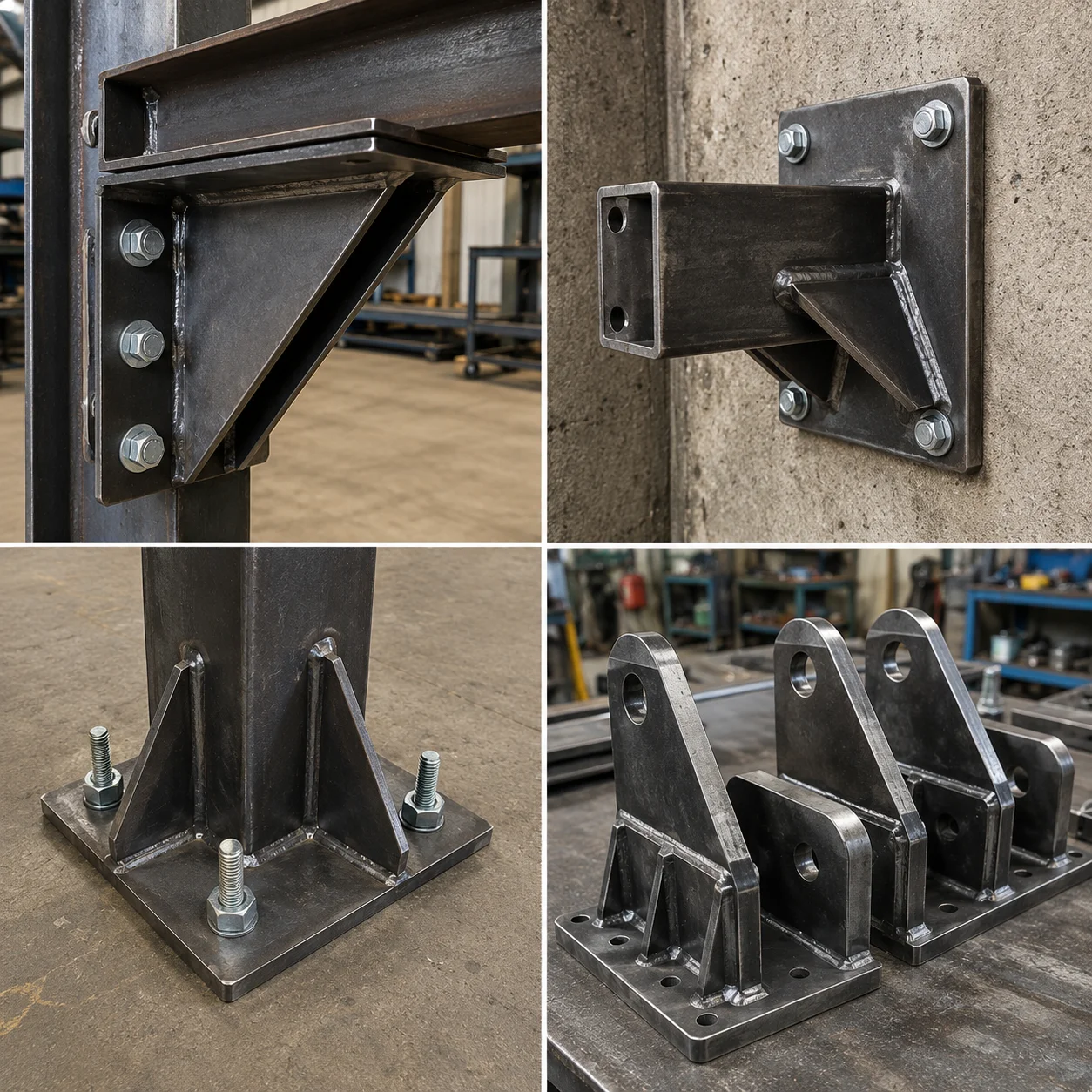 Steel Load-bearing brackets and mounts