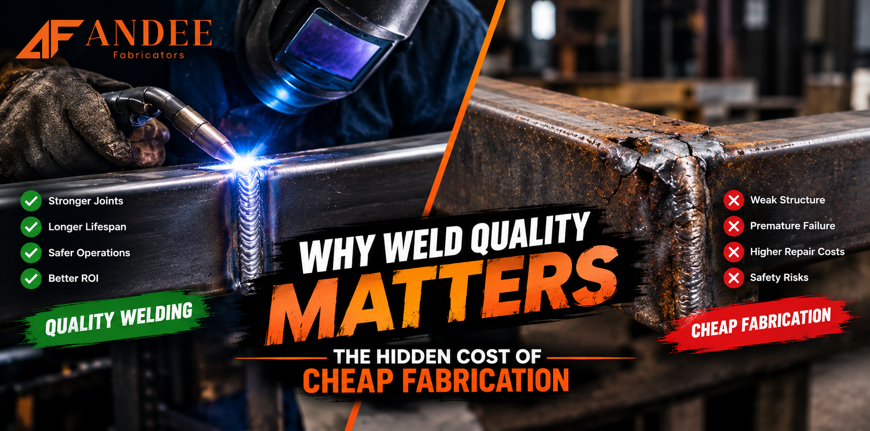 why weld quality matters